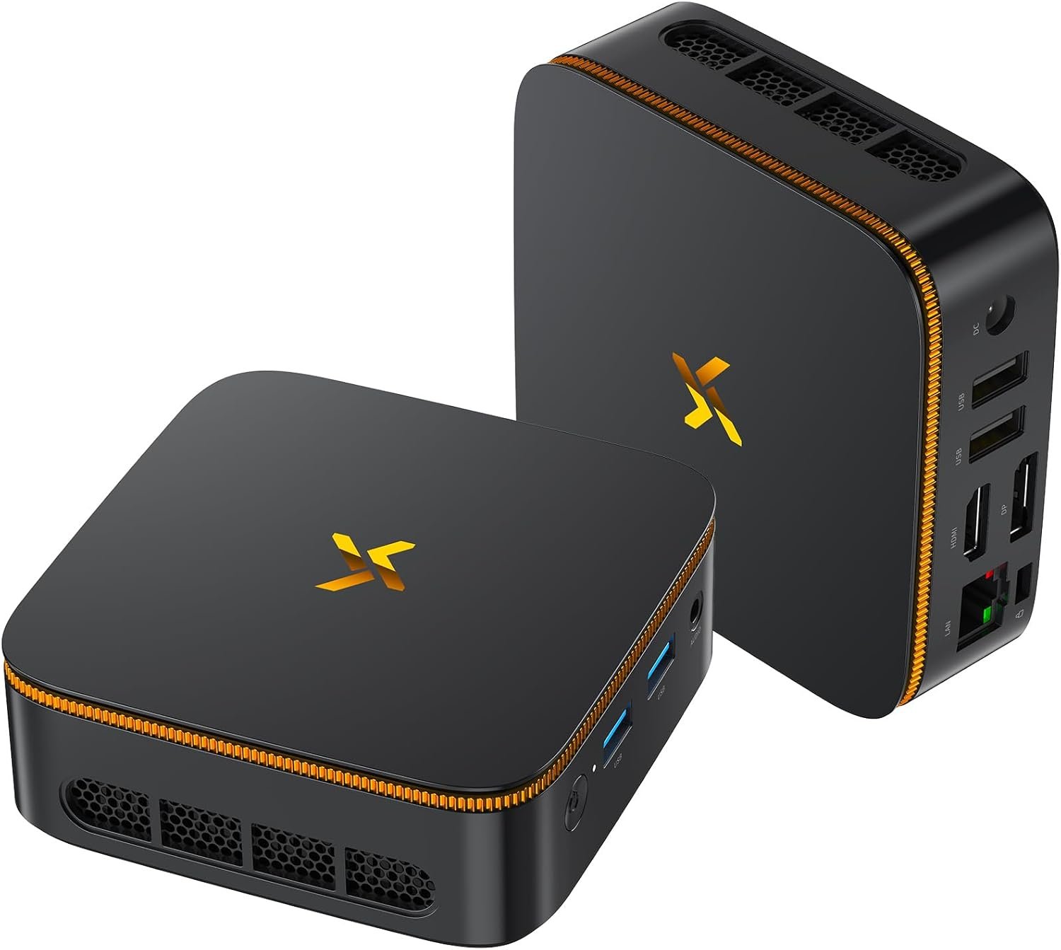 Huidun H50 Mini PC W-11 Pro, Intel Twin Lake N150 (N95/N97 actualizado), 8 GB RAM 256 GB SSD Mini Ordenador,4K@60Hz UHD