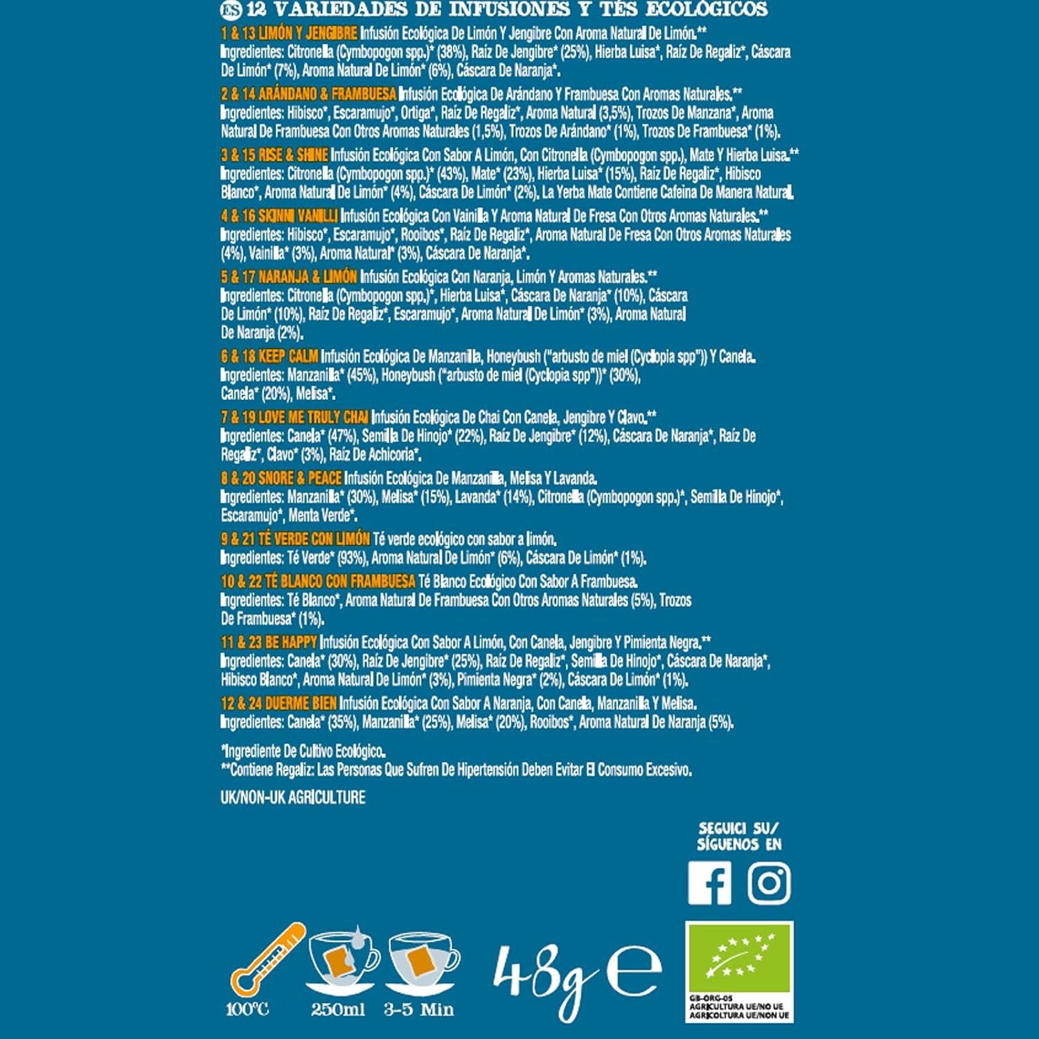 Cupper - Calendario de Adviento Ecológico - Estuche con 24 Bolsitas de Infusiones y Tés - Image 2