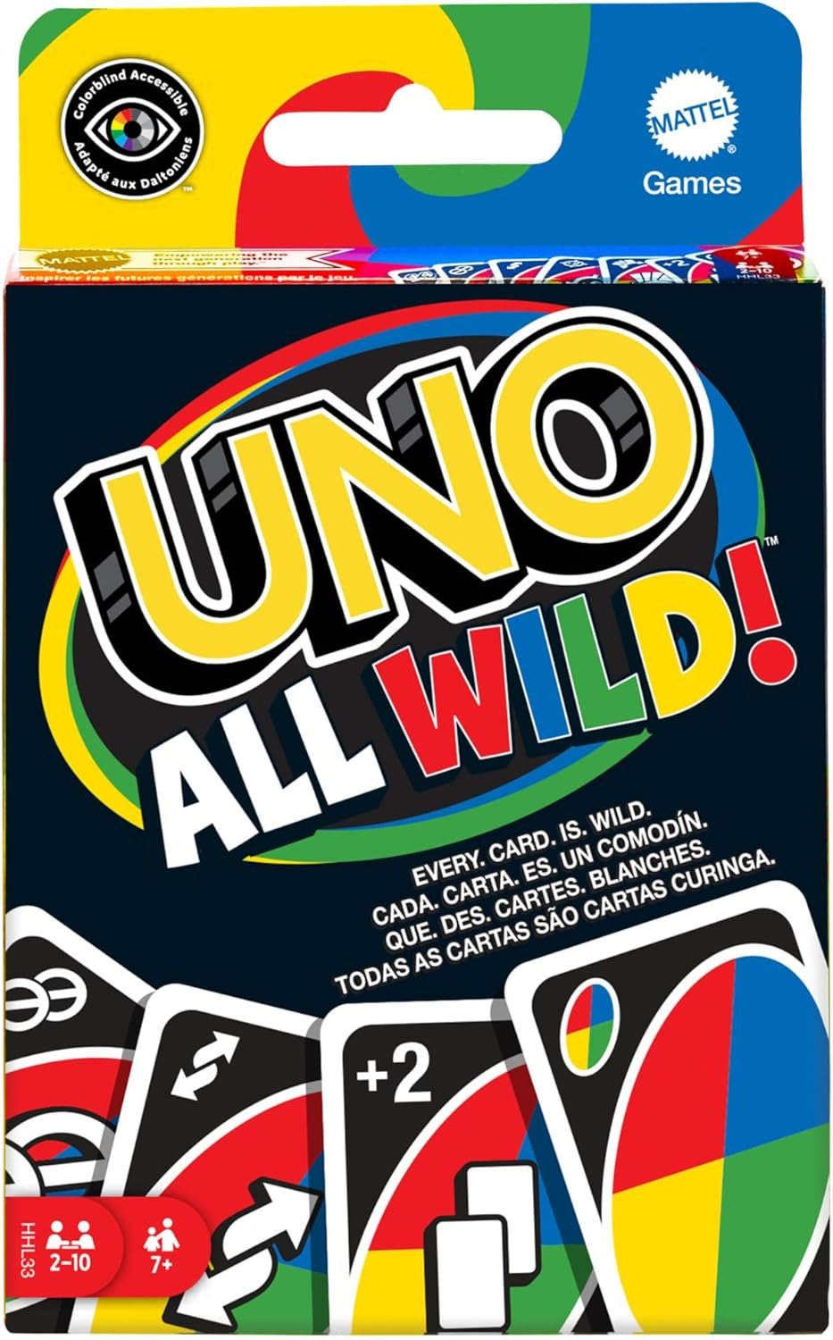 Juego de Cartas UNO All Wild